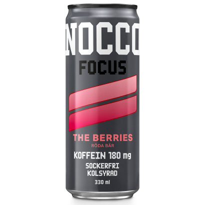 24 x NOCCO FOCUS 330 ml The Berries