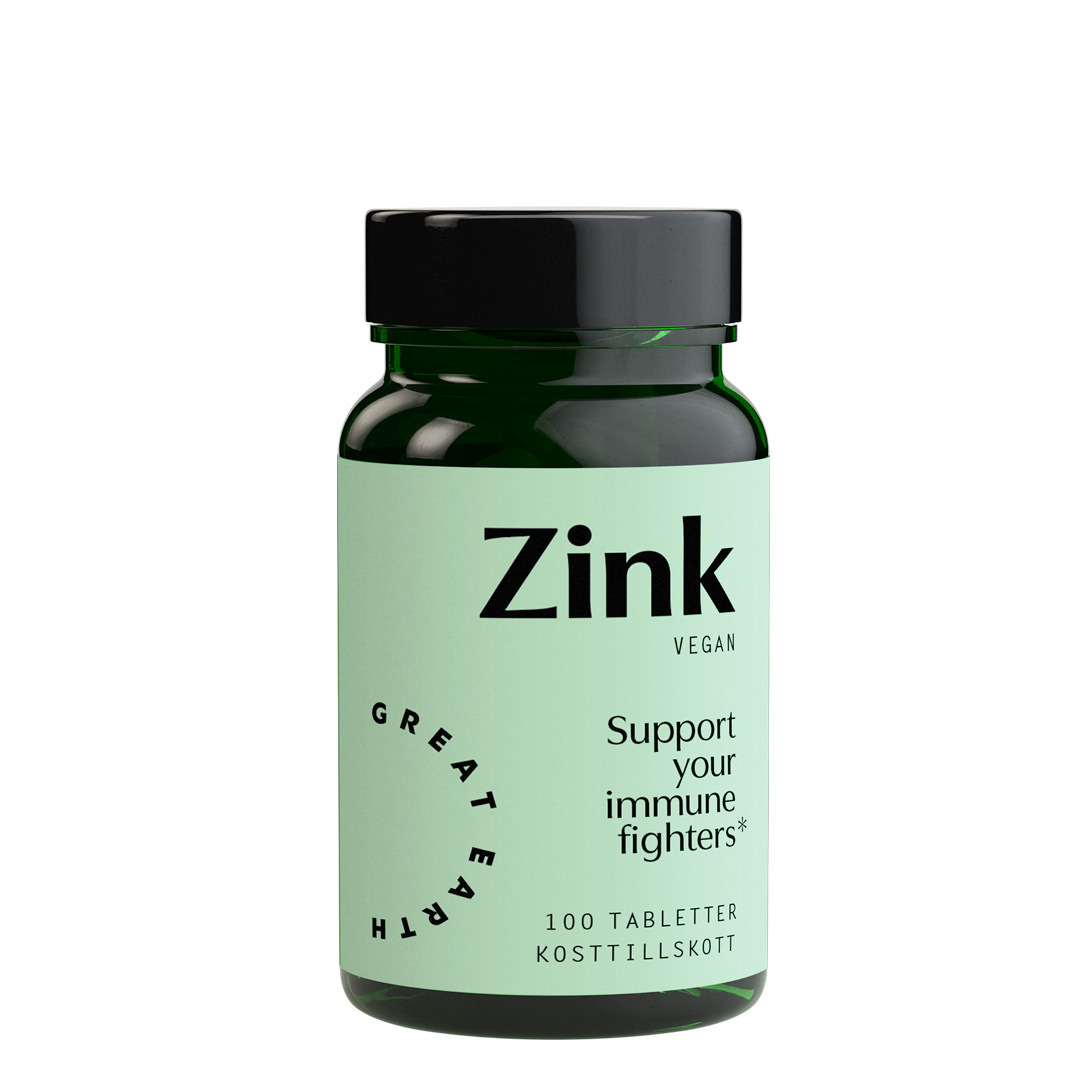 Great Earth Zink 25 mg 100 tabs ryhmässä Lisäravinteet / Mineraalit / Sinkki @ Proteincompany (PB-2510241)