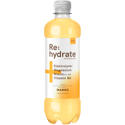 Re:hydrate 500 ml Nesteiden korvaaminen