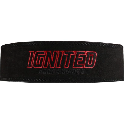 Ignited Adjustable Lever Belt Black