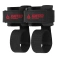 Ignited Supported Lifting Straps Black