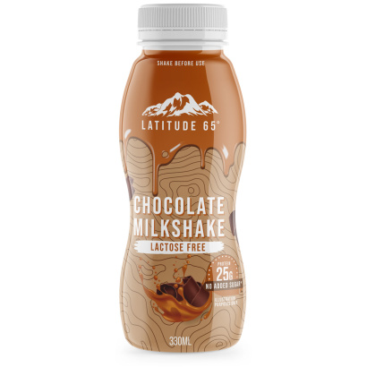 12 x Latitude 65 Milkshake 330 ml Suklaa