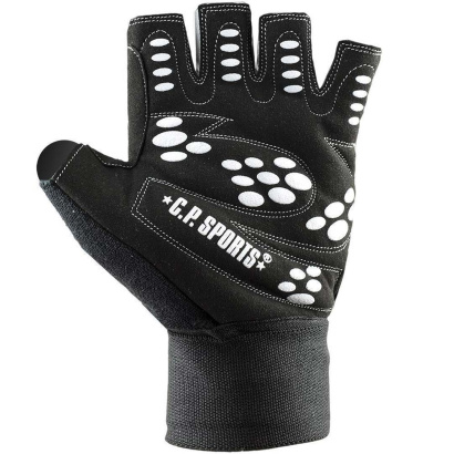 C.P. Sports Wrist Wrap Glove Black/White C.P. Sports Wrist Wrap Glove Black/White