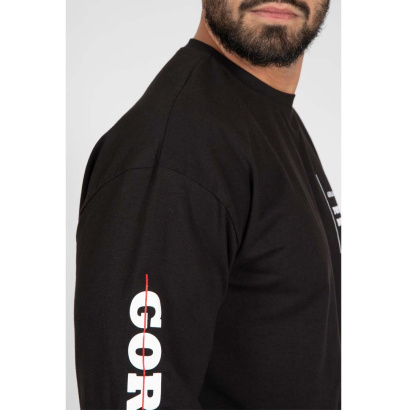 Gorilla Wear Boise Oversized Long Sleeve Black