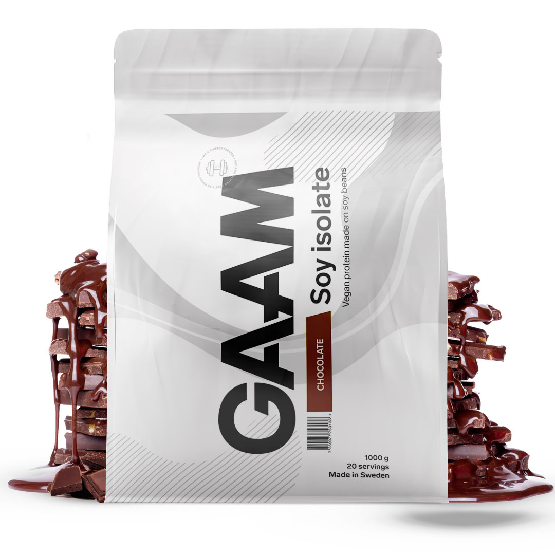 GAAM Soy Isolate 750 g ryhmässä Lisäravinteet / Proteiinijauheet / Soijaproteiini @ Proteinbolaget (PB-321207)