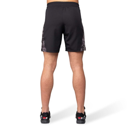 Gorilla Wear Kensington MMA Fightshorts Black & Grey Camo