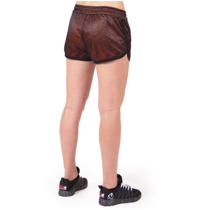 Gorilla Wear Madison Reversible Shorts Black/Neon Orange