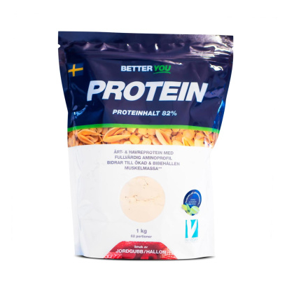 Better You Ärt & Havreprotein 1 kg Vegaaninen proteiinijauhe
