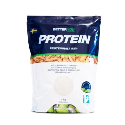 Better You Ärt & Havreprotein 1 kg Vegaaninen proteiinijauhe