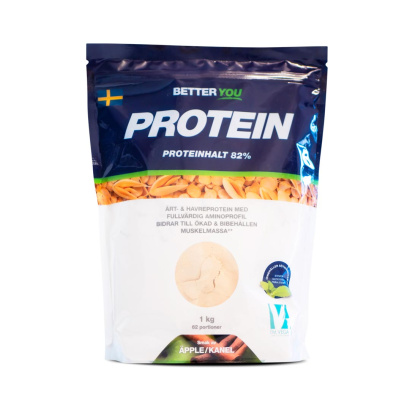 Better You Ärt & Havreprotein 1 kg Vegaaninen proteiinijauhe