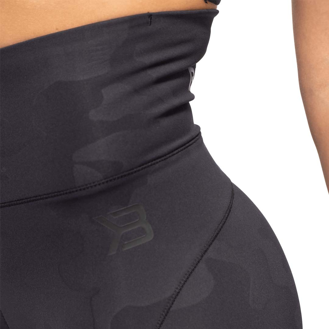 Better Bodies Camo High Tights Black Camo