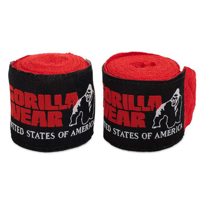 Gorilla Wear Boxing Hand Wraps Red Gorilla Wear Boxing Hand Wraps Red