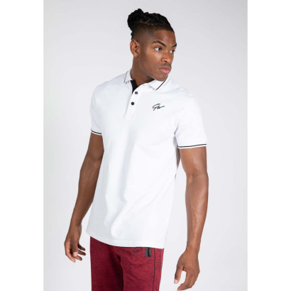 Gorilla Wear Delano Polo White Gorilla Wear Delano Polo White