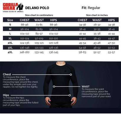 Gorilla Wear Delano Polo White Gorilla Wear Delano Polo White