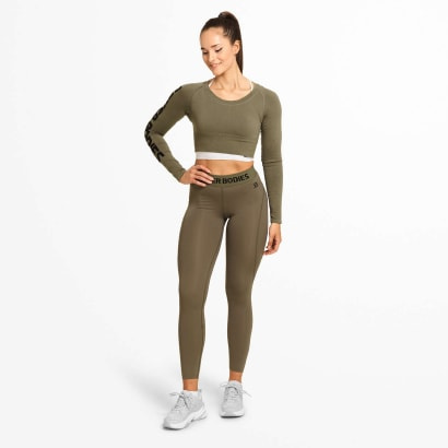 Better Bodies Highbridge Tights Wash Green