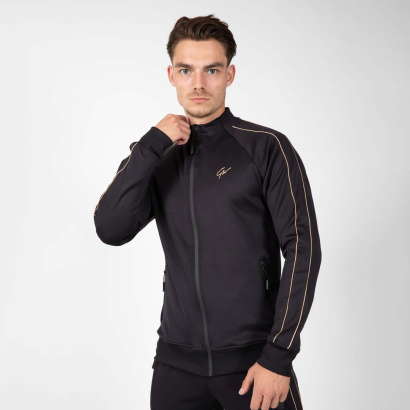 Gorilla Wear Wenden Track Jacket Black/Gold Gorilla Wear Wenden Track Jacket Black/Gold