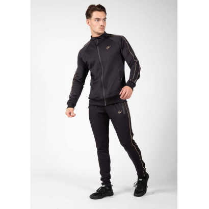 Gorilla Wear Wenden Track Jacket Black/Gold Gorilla Wear Wenden Track Jacket Black/Gold