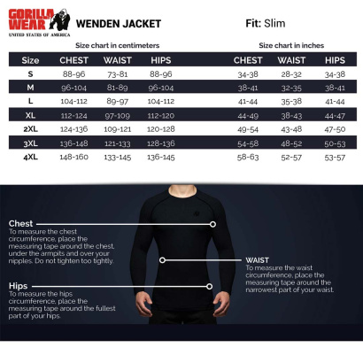 Gorilla Wear Wenden Track Jacket Black/Gold Gorilla Wear Wenden Track Jacket Black/Gold