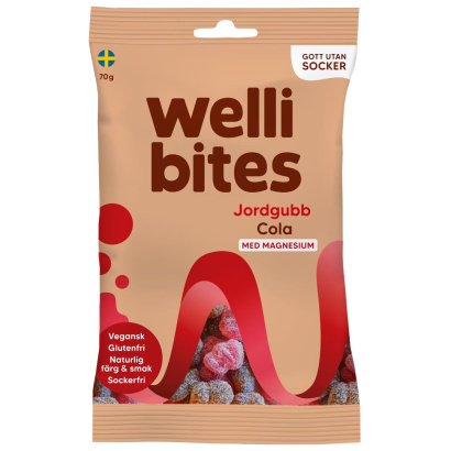 3 x Wellibites Candy 70 g 3 x Wellibites Candy 70 g