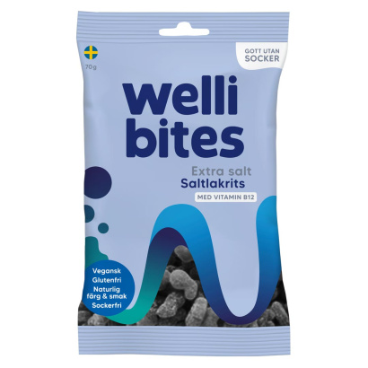 3 x Wellibites Candy 70 g 3 x Wellibites Candy 70 g