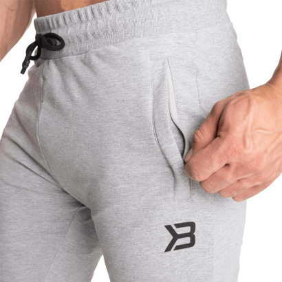 Better Bodies Tapered Joggers V2 Light Grey Melange