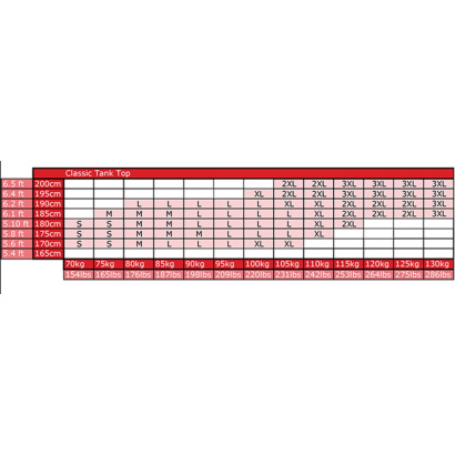 Gorilla Wear Classic Tank Top Red