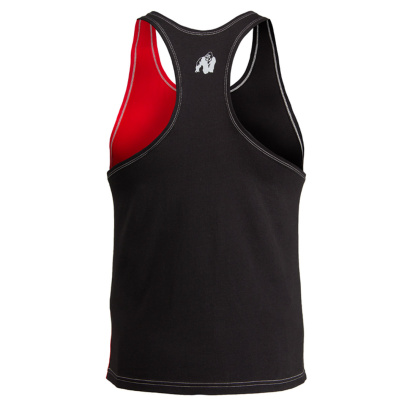 Gorilla Wear Sterling Stringer Tank Top Black & Red Gorilla Wear Sterling Stringer Tank Top Black & Red