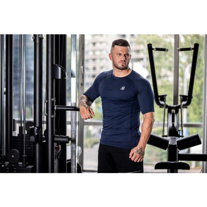 Gorilla Wear Lewis T-Shirt Navy Blue Gorilla Wear Lewis T-Shirt Navy Blue