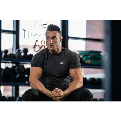 Gorilla Wear Lewis T-Shirt Navy Blue Gorilla Wear Lewis T-Shirt Navy Blue