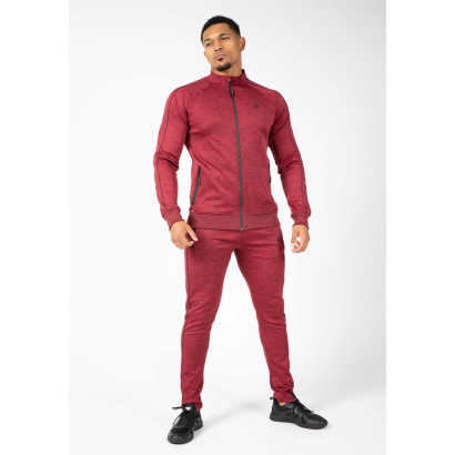 Gorilla Wear Wenden Track Pants Burgundy Red Gorilla Wear Wenden Track Pants Burgundy Red