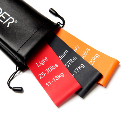 Booty Builder Mini Bands Black 3-Pack