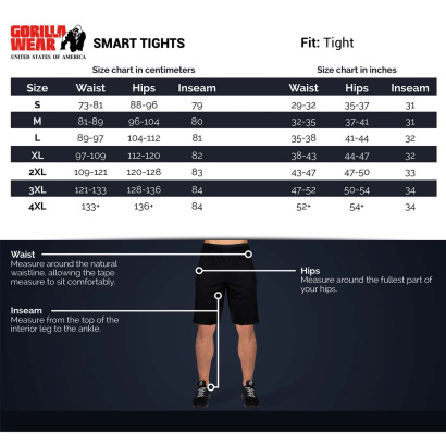 Gorilla Wear Smart Tights Grey Gorilla Wear Smart Tights Grey