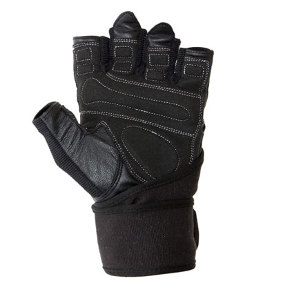 Gorilla Wear Dallas Wrist Wrap Gloves Black Gorilla Wear Dallas Wrist Wrap Gloves Black