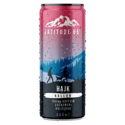 24 x Latitude 65 330 ml HAJK - Vadelma 24 x Latitude 65 330 ml HAJK - Vadelma