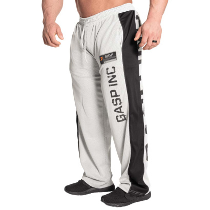 GASP No 1 Mesh Pant White Grey