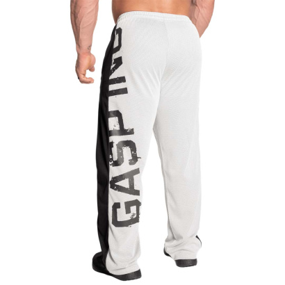 GASP No 1 Mesh Pant White Grey