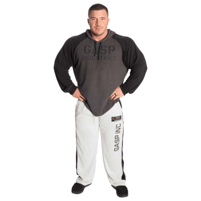 GASP No 1 Mesh Pant White Grey