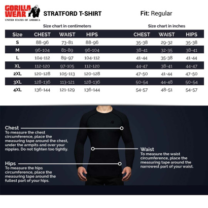 Gorilla Wear Stratford T-Shirt Navy