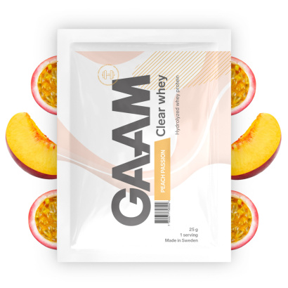 10 x GAAM Clear Whey 25 g Mix