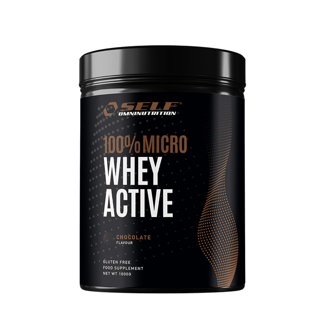 Self Omninutrition 100% Micro Whey Active 1 kg Proteinpulver ryhmässä Lisäravinteet / Proteiinijauheet / Heraproteiini / Heraisolaatti @ Proteincompany (PB-5418)