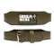 Gorilla Wear 4 Inch Padded Leather Belt Army Green Gorilla Wear 4 Inch Padded Leather Belt Army Green