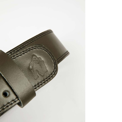 Gorilla Wear 4 Inch Padded Leather Belt Army Green Gorilla Wear 4 Inch Padded Leather Belt Army Green