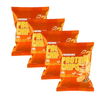 4 x Pro Brands Protein Chips 50 g 4 x Pro Brands Protein Chips 50 g