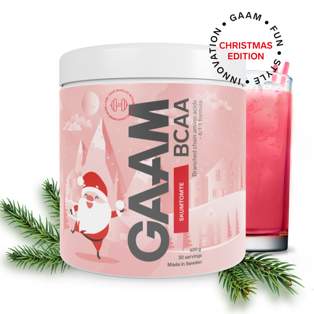 GAAM Candy Series BCAA 400 g Skumtomte ryhmässä Lisäravinteet / Aminohapot / BCAA @ Proteinbolaget (PB-5851-5)