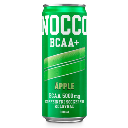 24 x NOCCO BCAA+ 330 ml Äpple (kofeiiniton) 24 x NOCCO BCAA+ 330 ml Äpple (kofeiiniton)
