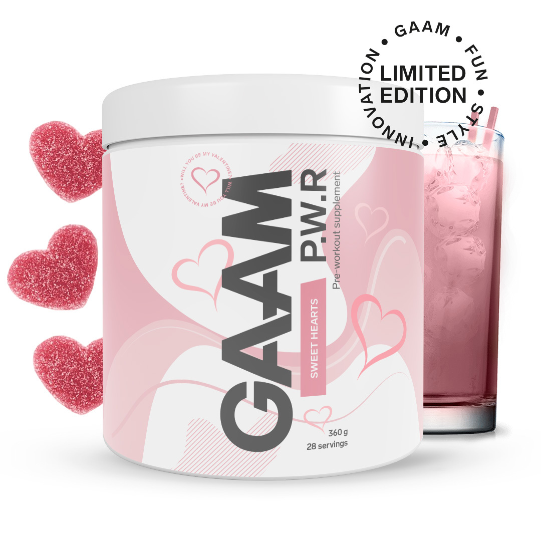 GAAM Candy Series P.W.R 360 g ryhmässä Lisäravinteet / Tehonlisääjät / Vireystila ja keskittymiskyky @ Proteinbolaget (PB-6006)