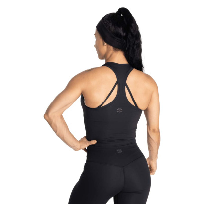 Better Bodies Core Crop T-back Black Better Bodies Core Crop T-back Black