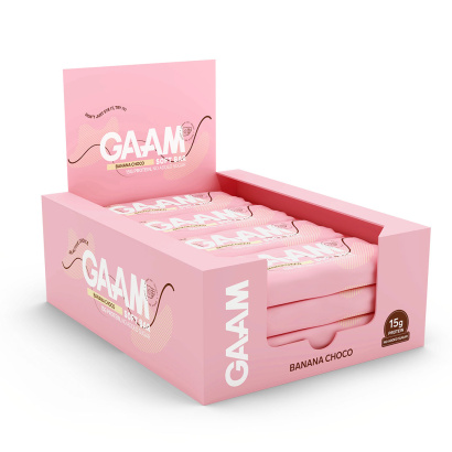 12 x GAAM Protein bar & Soft bar 45 g Mix-laatikko 12 x GAAM Protein bar & Soft bar 45 g Mix-laatikko