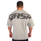 GASP Iron Tee Greymelange & Black  GASP Iron Tee Greymelange & Black