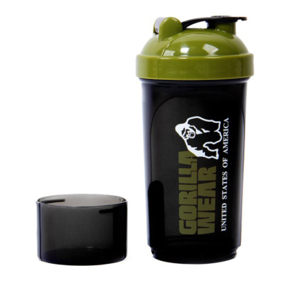 Gorilla Wear Compact Shaker Black & Army Green Gorilla Wear Compact Shaker Black & Army Green